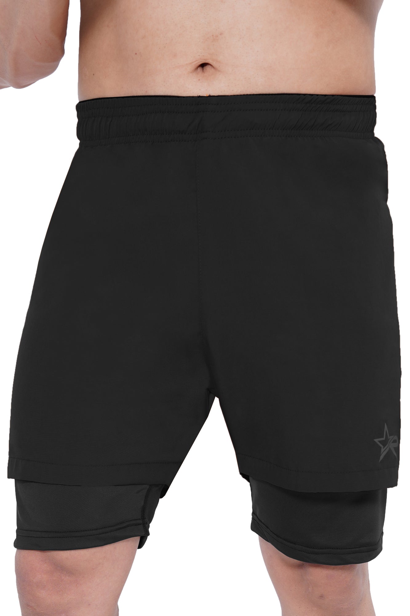 Men 2 in 1 Running shorts