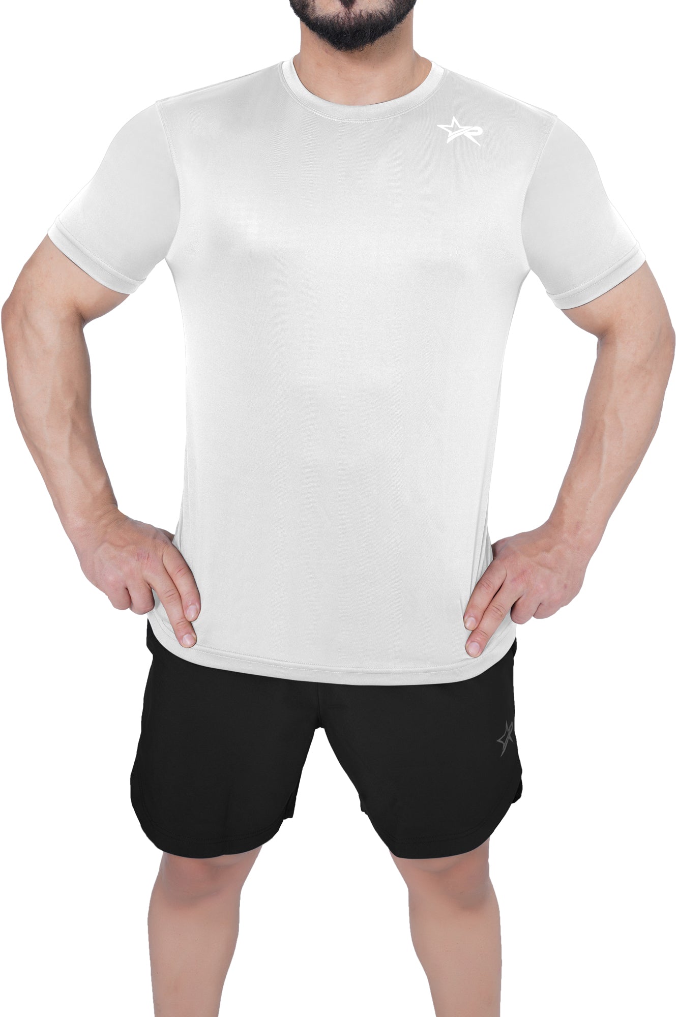 Men Sports T-Shirt - White