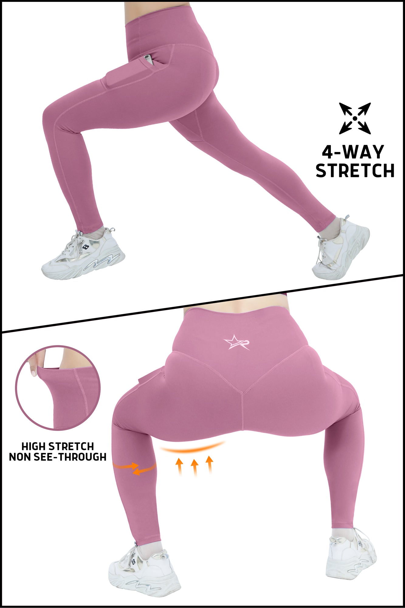 High intensity pocket leggings