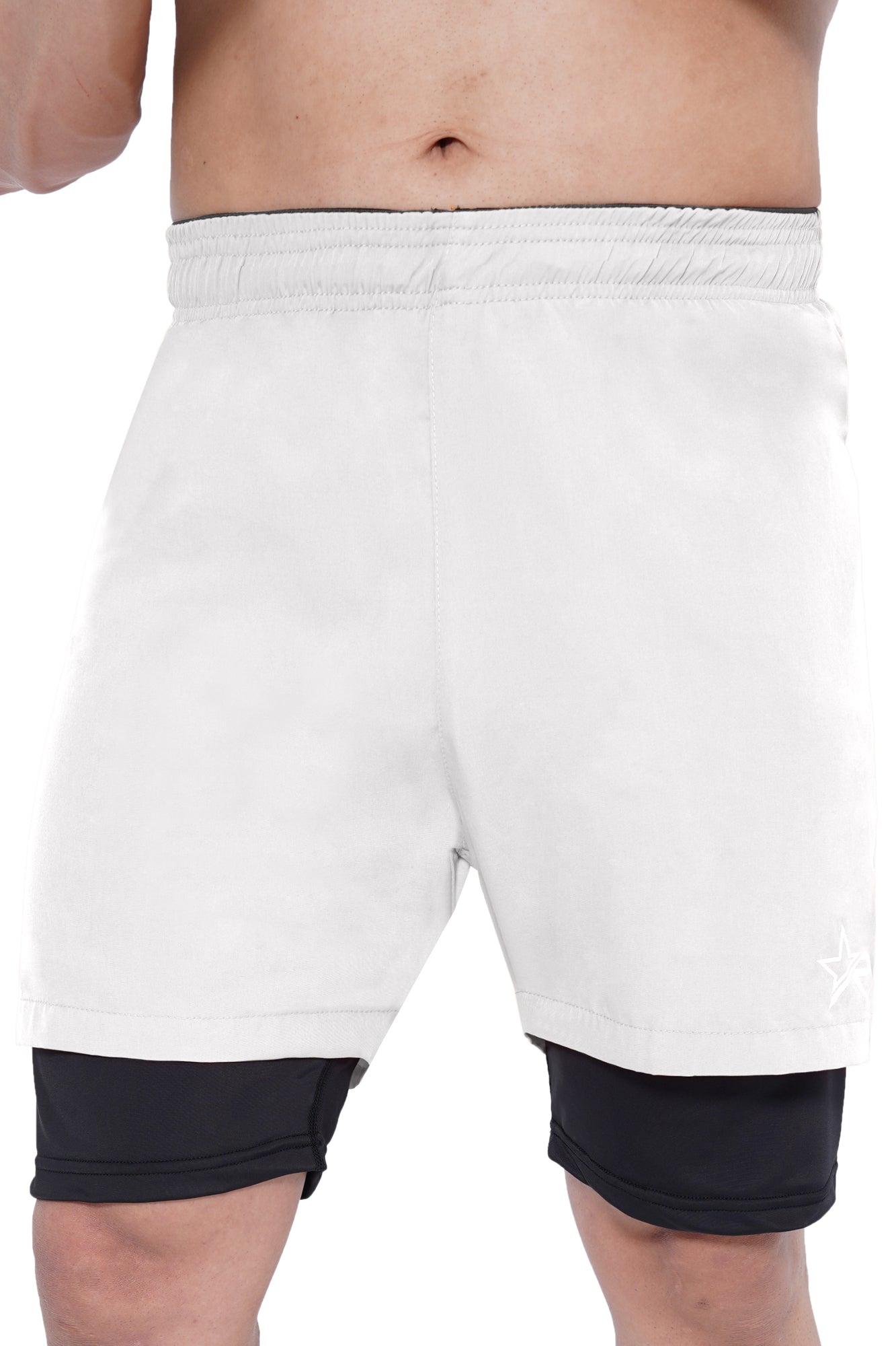 Men 2 in 1 Running shorts