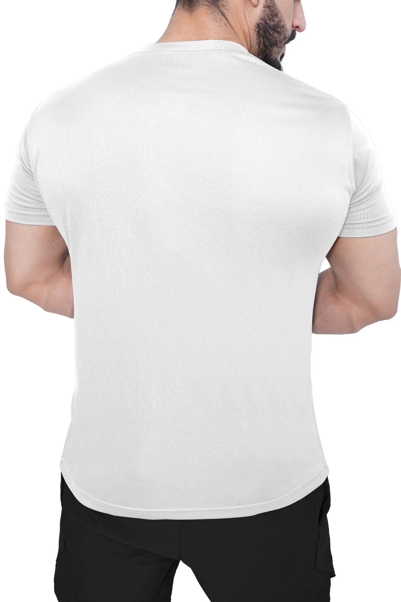 Men Sports T-Shirt - White