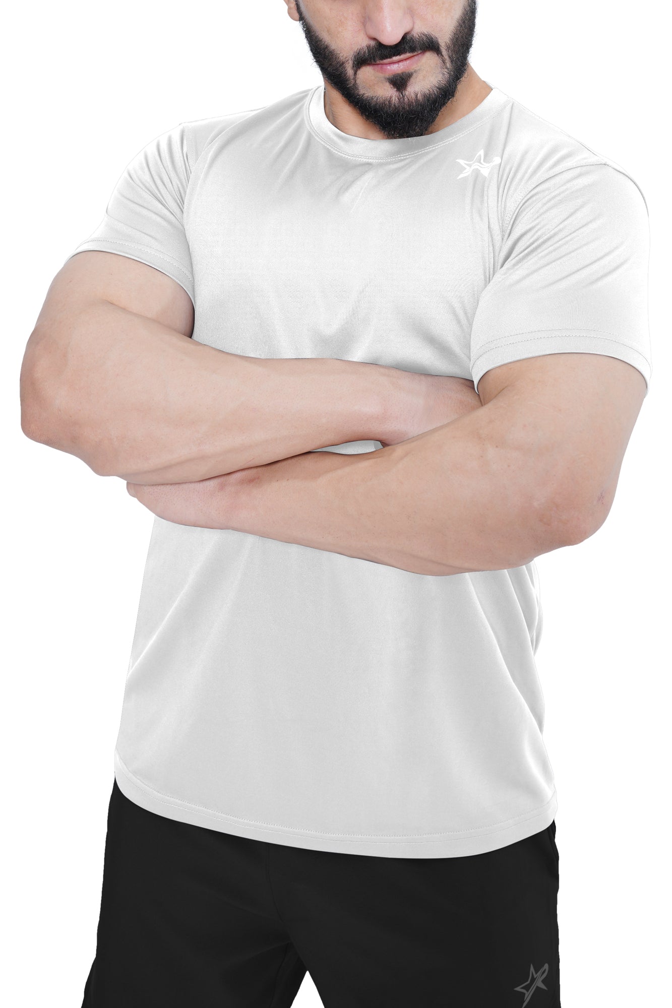 Men Sports T-Shirt - White