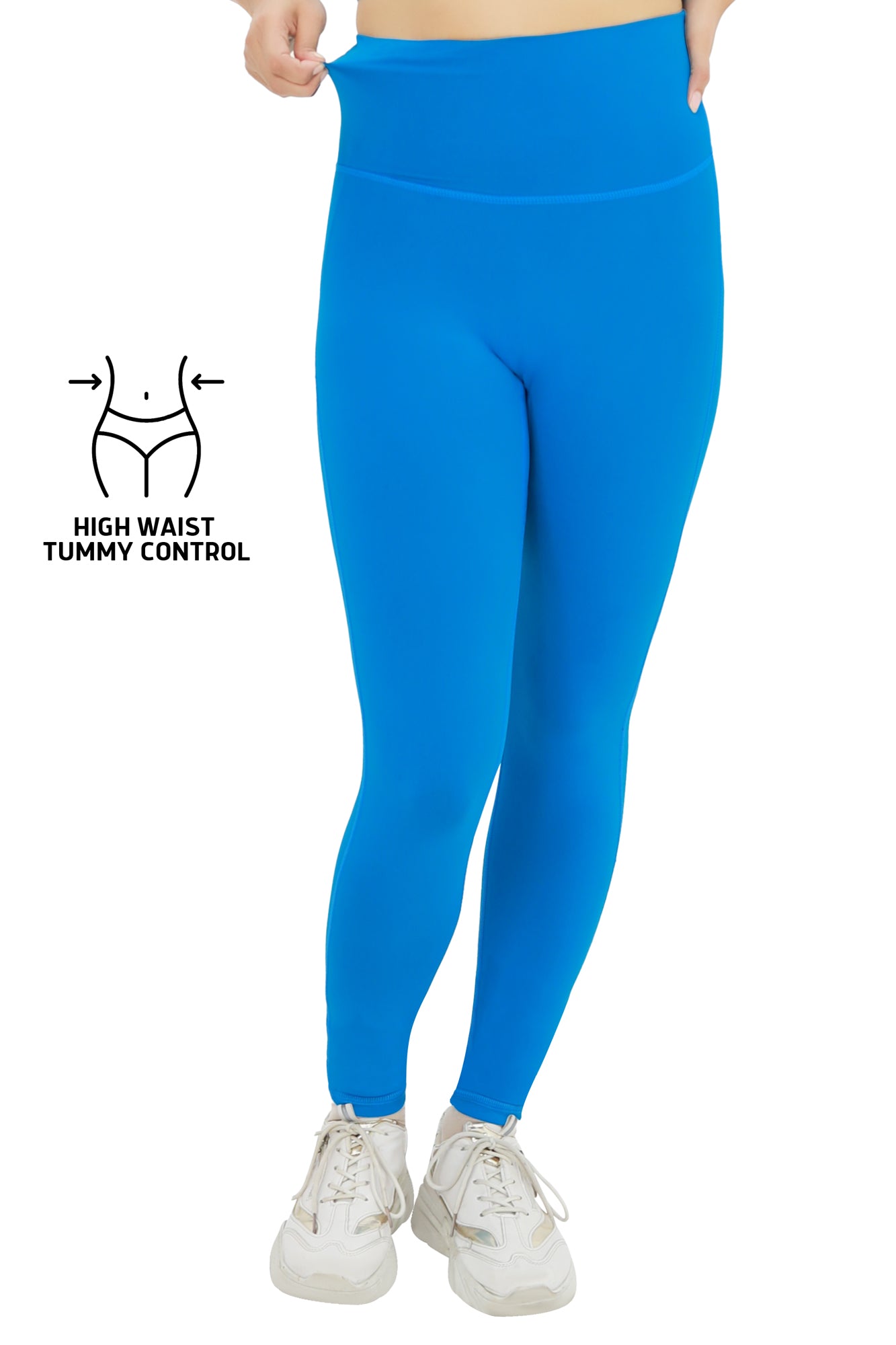 High Stretch Active Leggings - Blue