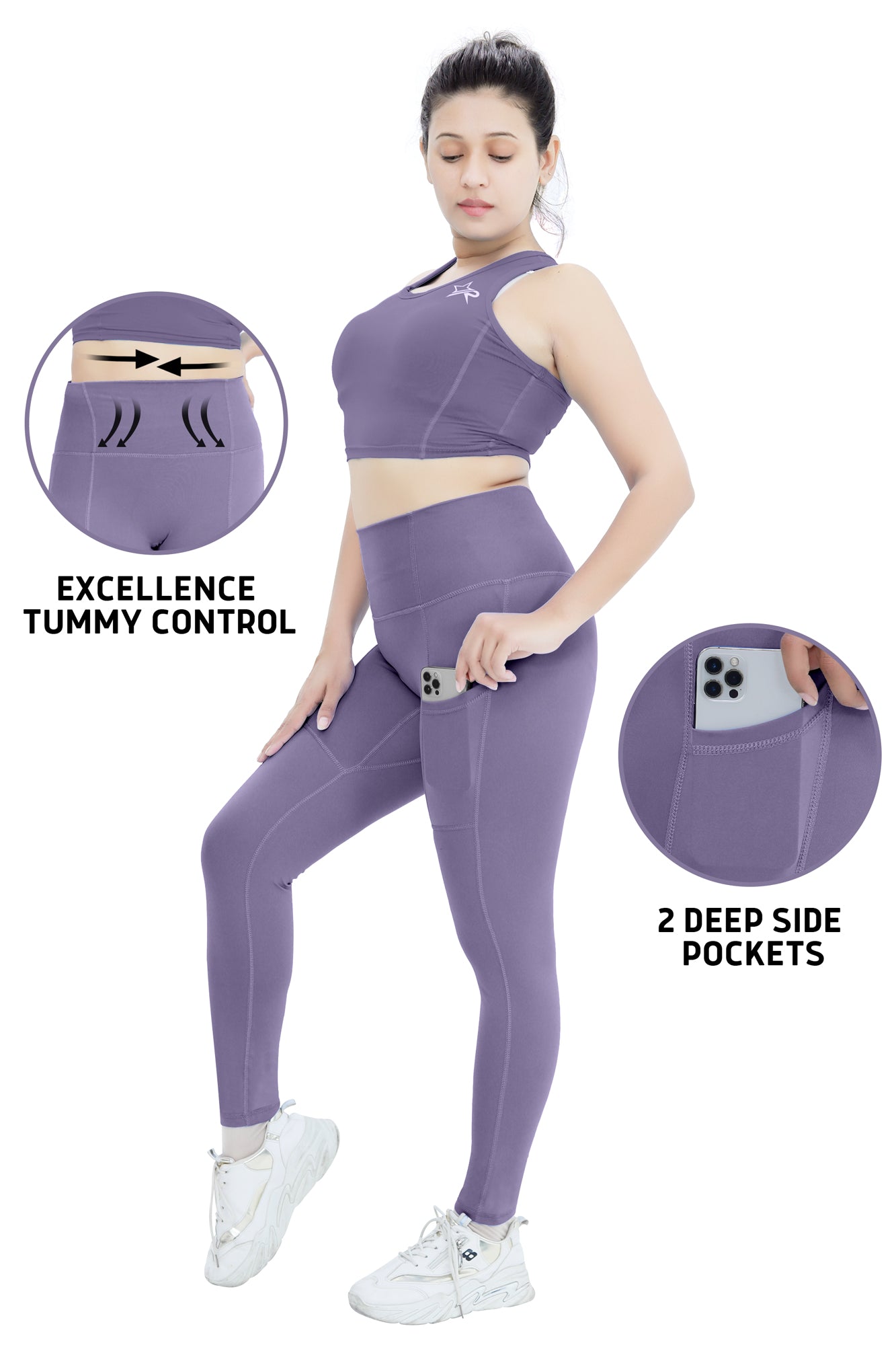 High intensity pocket leggings