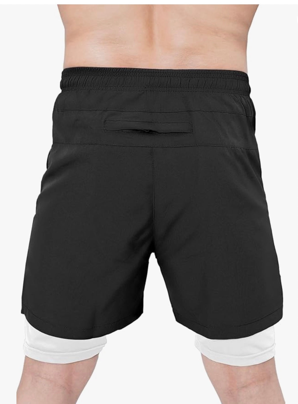 Men 2 in 1 Running Shorts