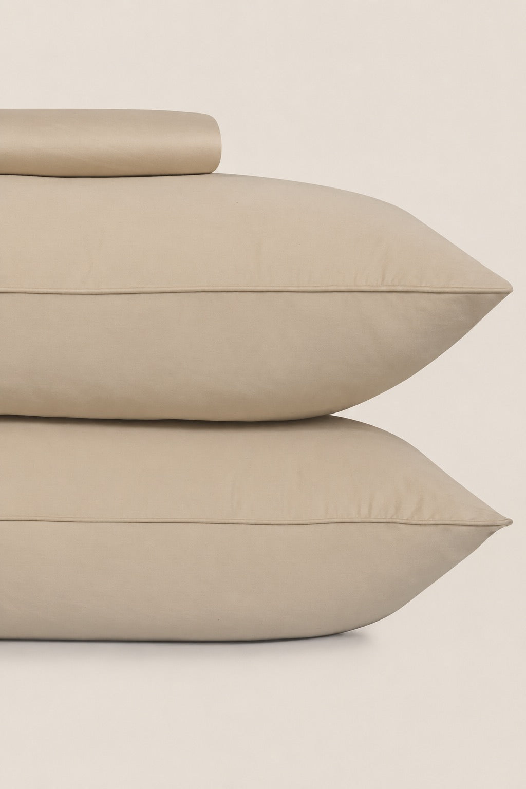 The Beige Suite 400TC Organic Cotton Sheet Set