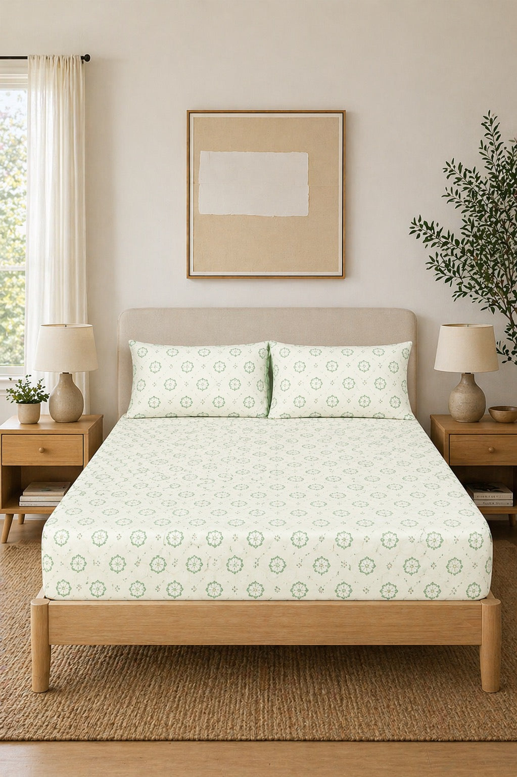 Soft touch premium fitted Sheet set – smooth, wrinkle-resistant bedding