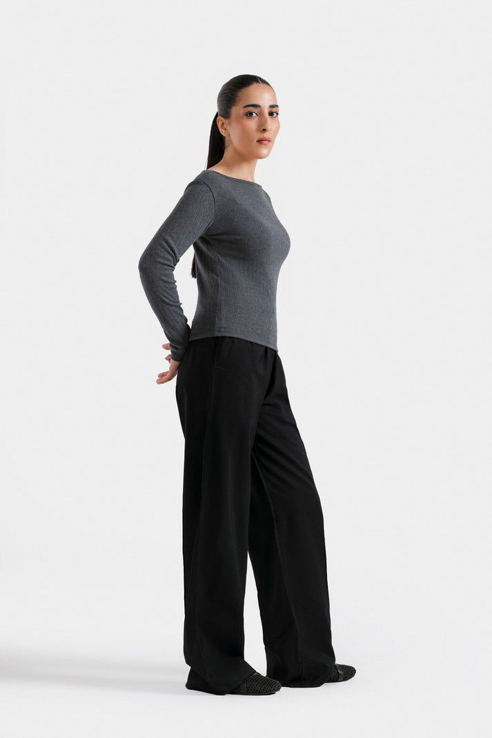 Straight fit pants