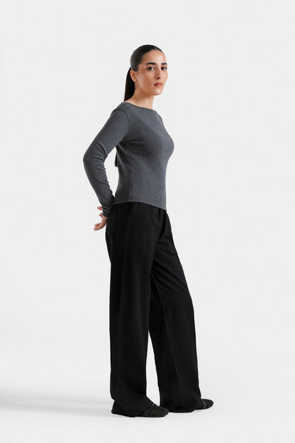Straight fit pants