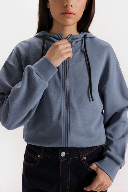 Zipper hoddie