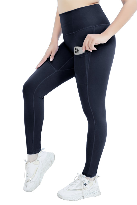 High intensity pocket leggings Navy