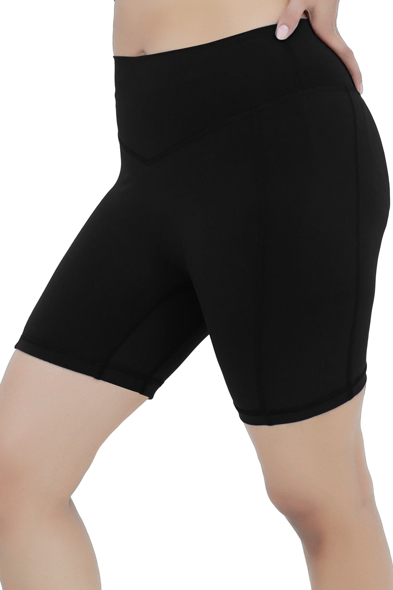 High Stretch Active Shorts - Black