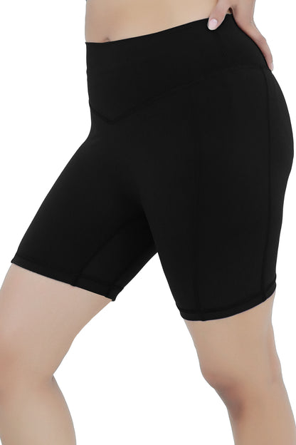 High Stretch Active Shorts - Black