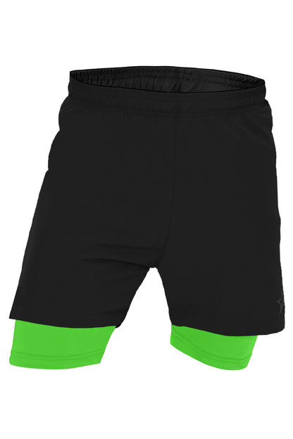 Men 2 in 1 Running shorts