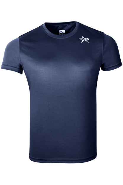 Men Sports T-Shirt - Navy Blue