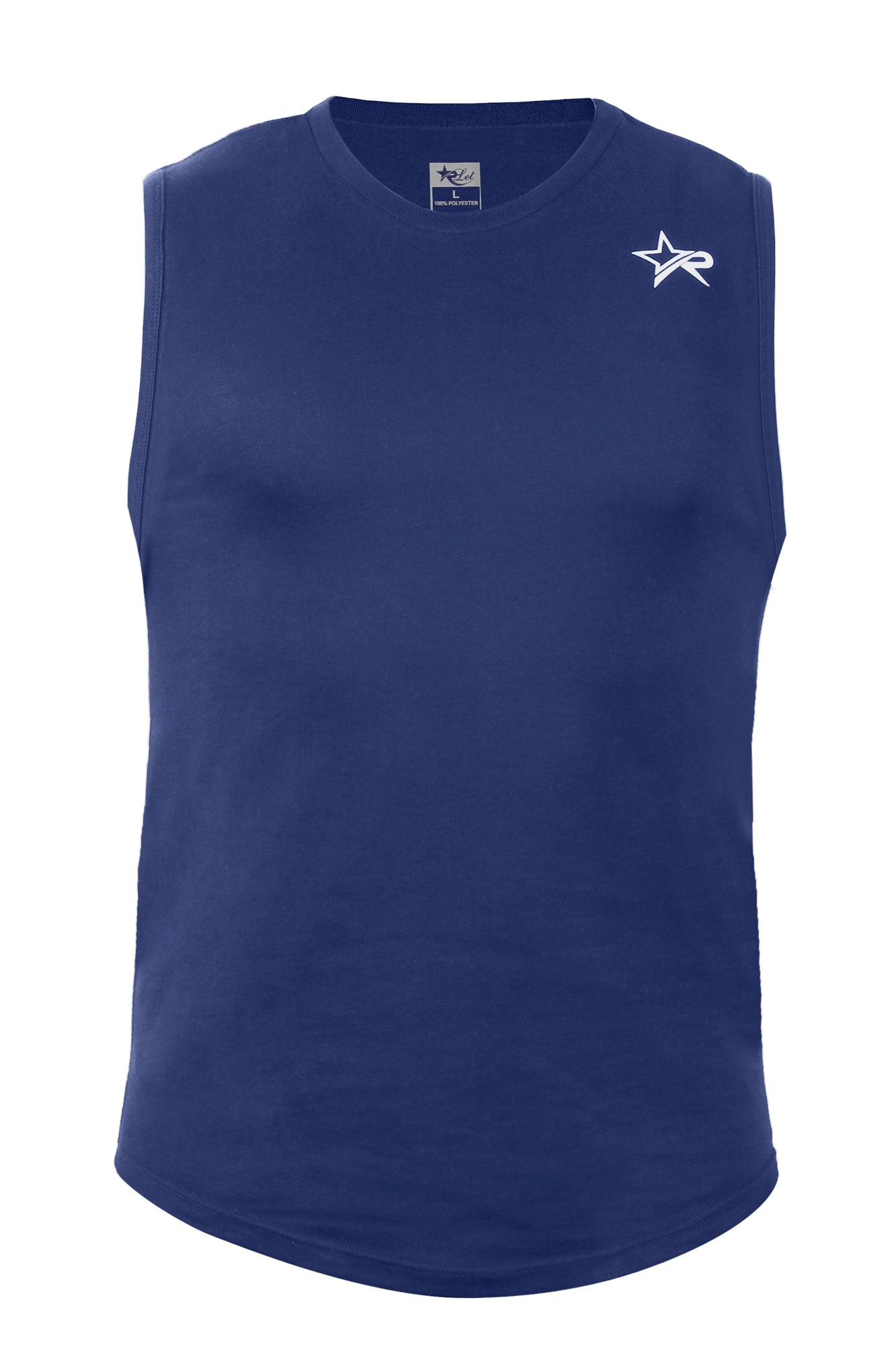 Men’s Wear Sleeveless Shirt - Navy