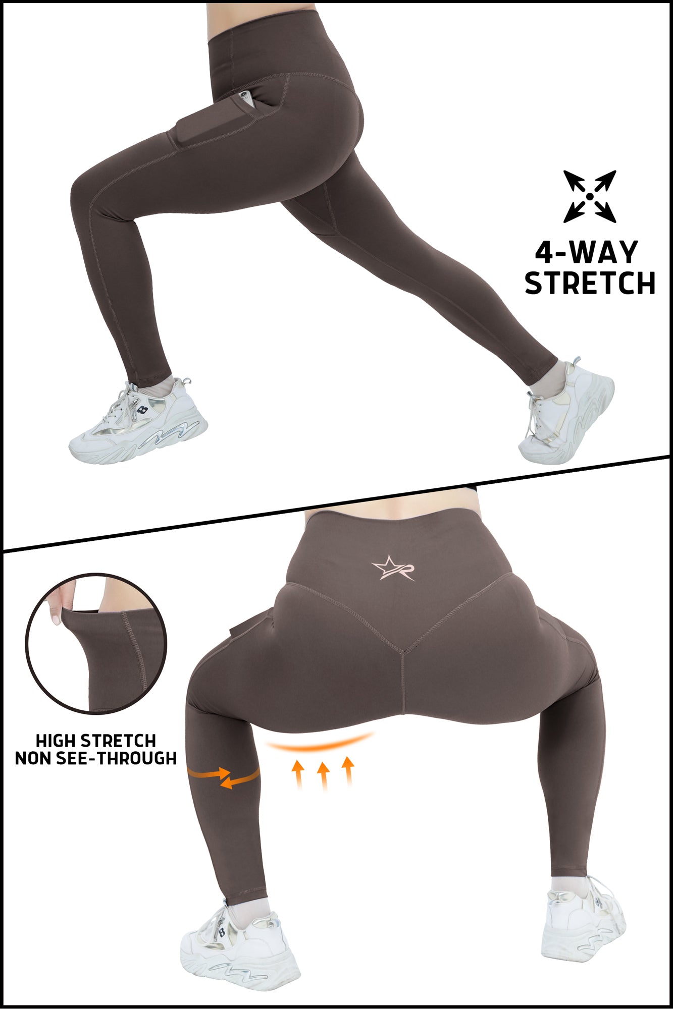 High intensity pocket leggings