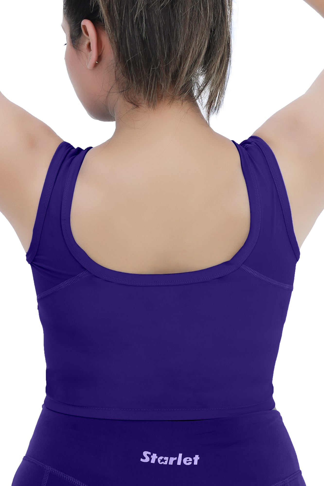 Women Sports Bra - Japanese Violet Purple