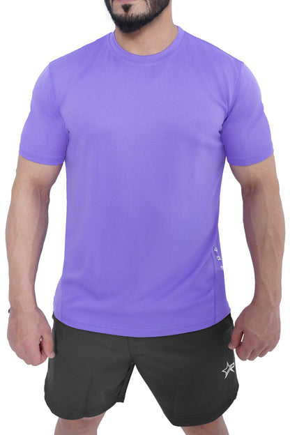 Men Sports T-Shirt - Periwinkle Purple