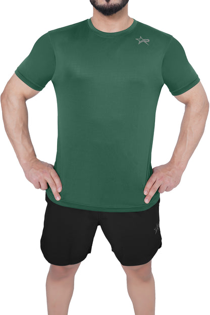 Men Sports T-Shirt - Green