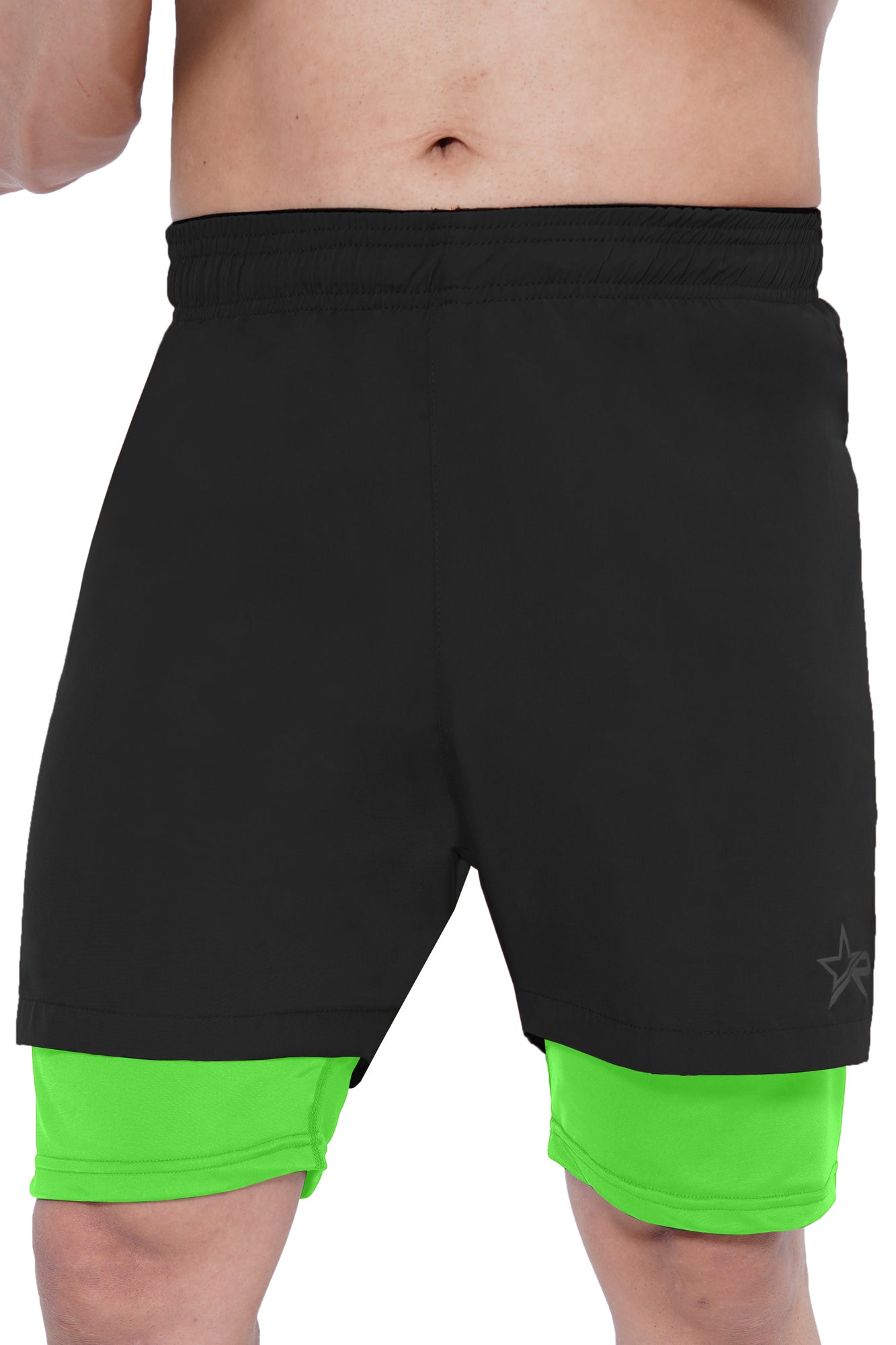 Men 2 in 1 Running shorts