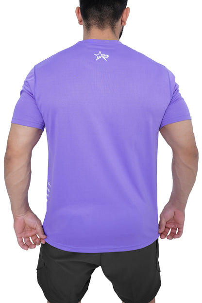 Men Sports T-Shirt - Periwinkle Purple