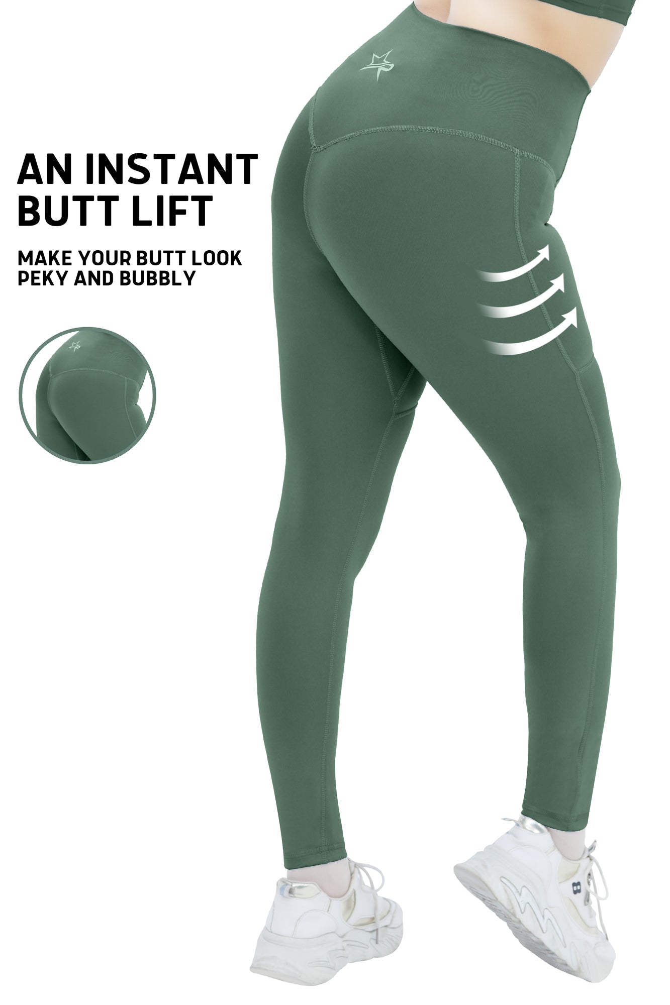 High intensity pocket leggings