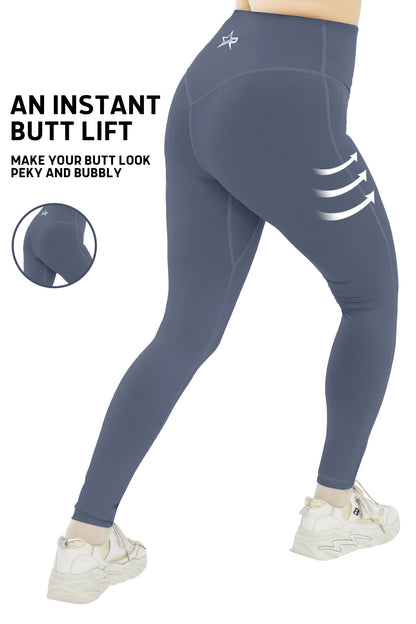 High Stretch Active Leggings - Gray