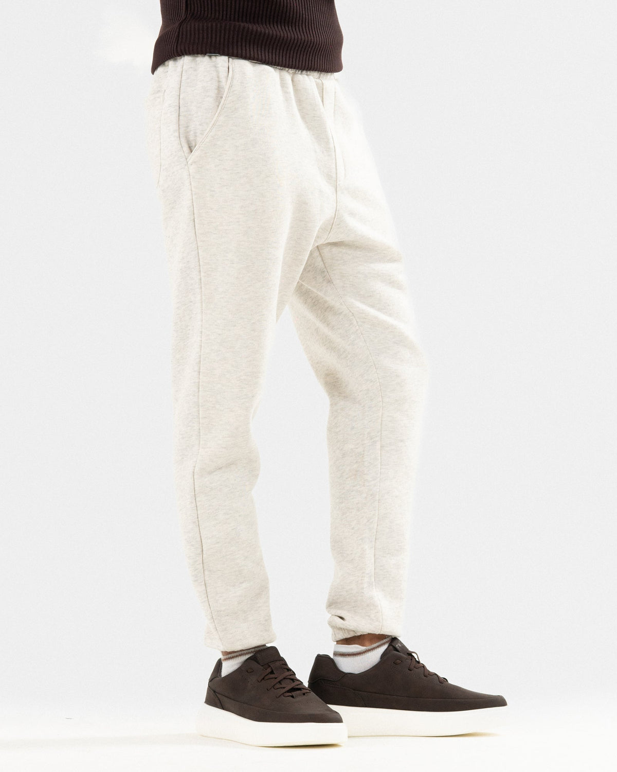 Men’s organic cotton fleece jogging trouser