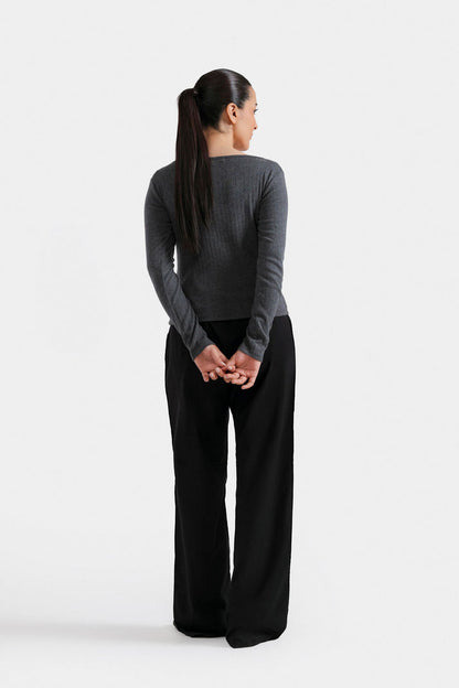 Straight fit pants