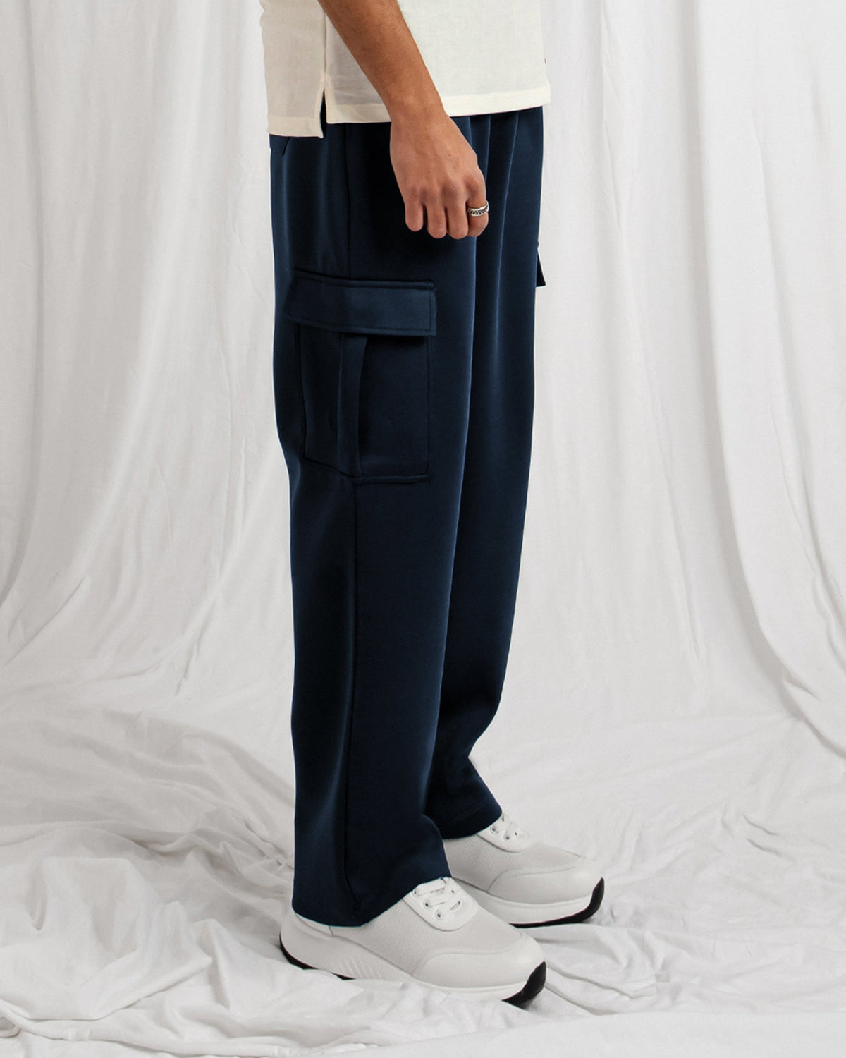 Men’s organic cotton cargo trouser