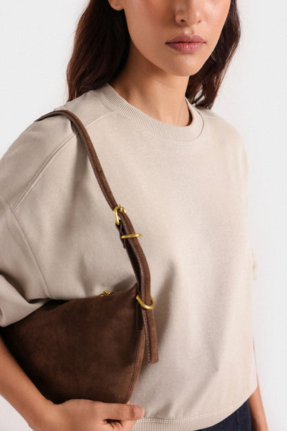 Cropped sweatshirt