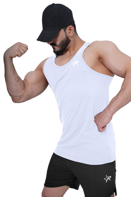 Men’s Stringer - White