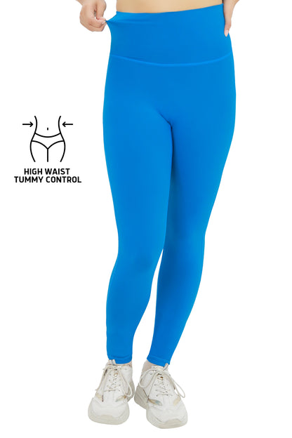 High Stretch Active Leggings - Blue