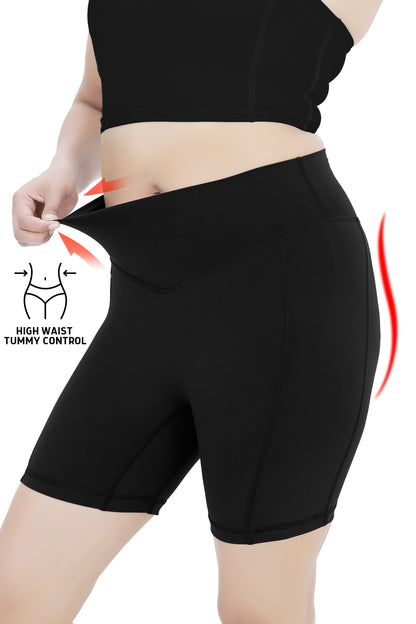 High Stretch Active Shorts - Black