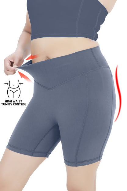 High Stretch Active Shorts - Gray