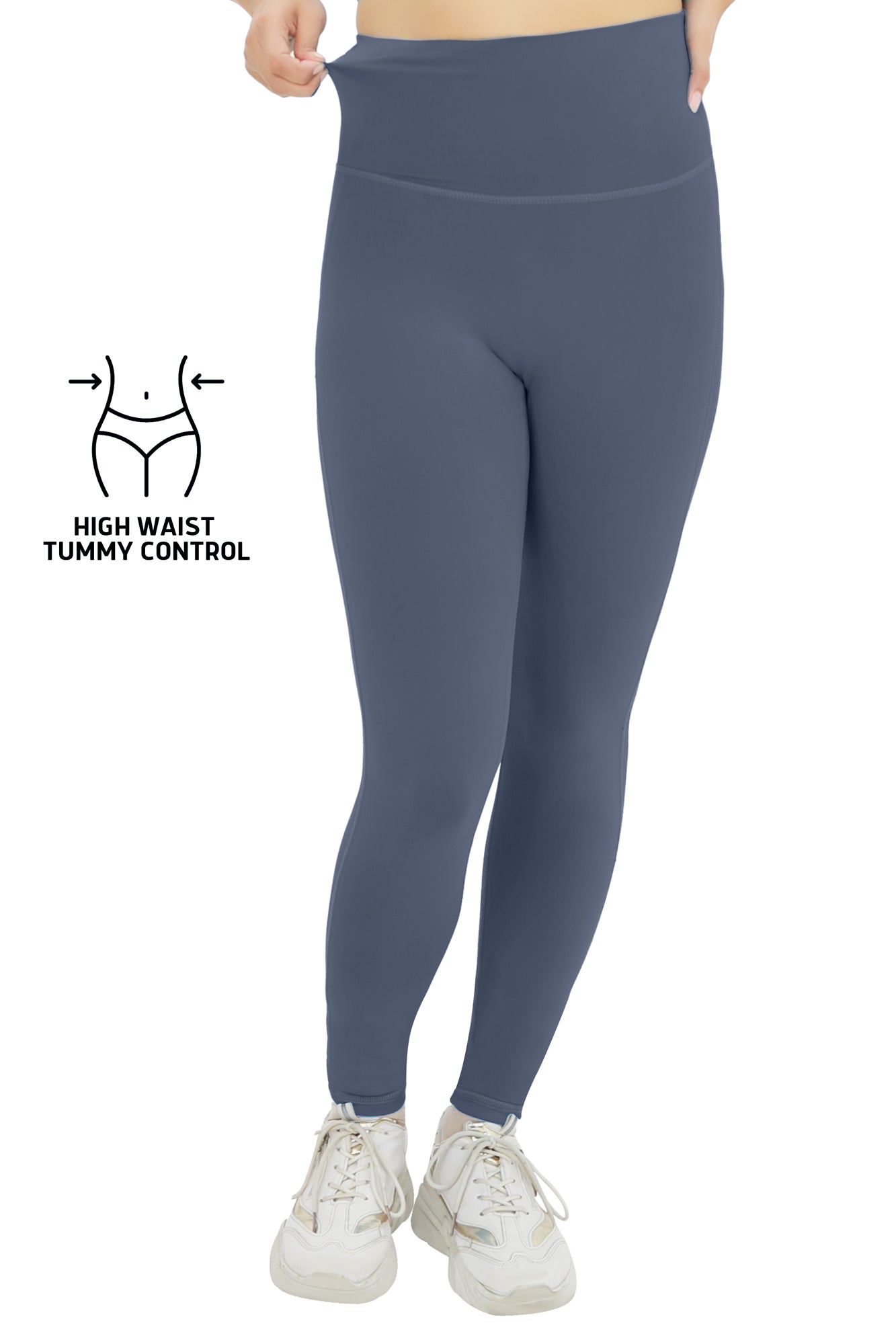 High Stretch Active Leggings - Gray