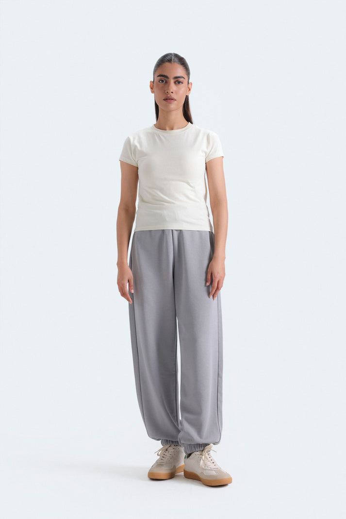 Loose fit jogger trousers