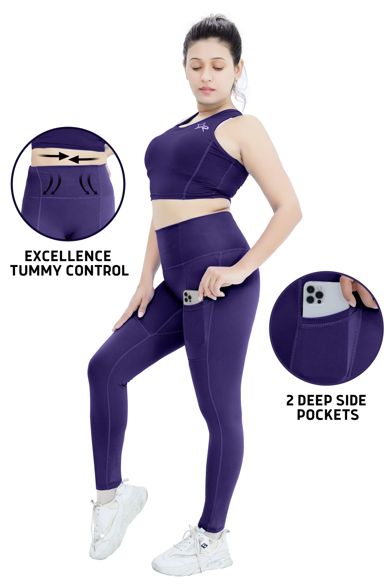 High intensity pocket leggings