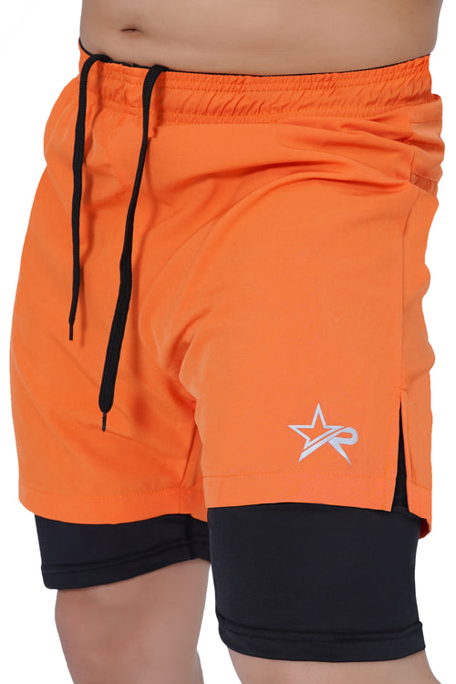 Men 2 in 1 Running shorts