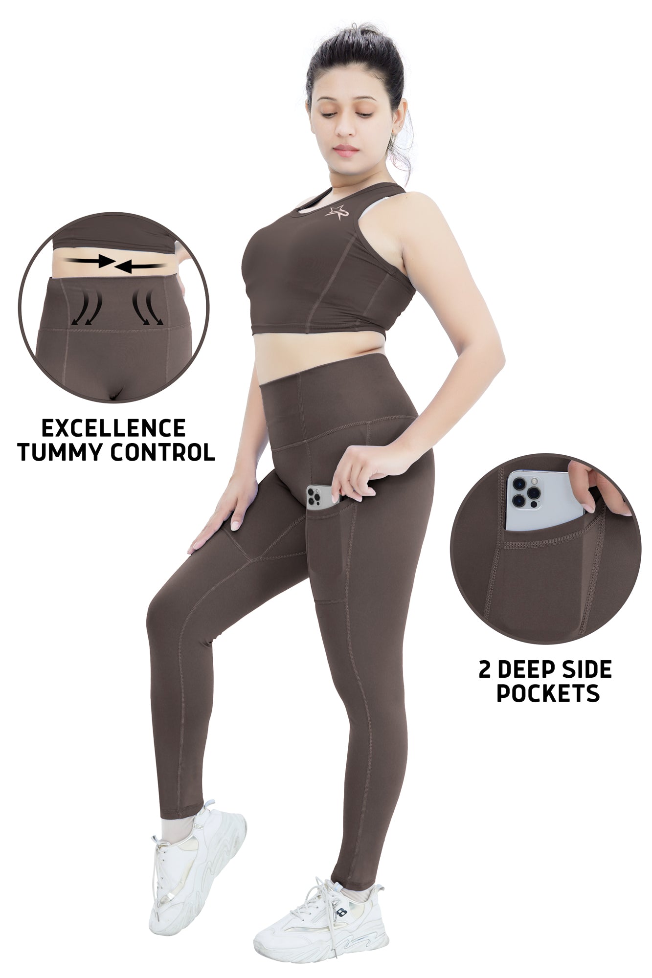 High intensity pocket leggings