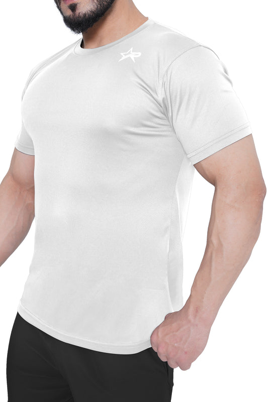 Men Sports T-Shirt - White