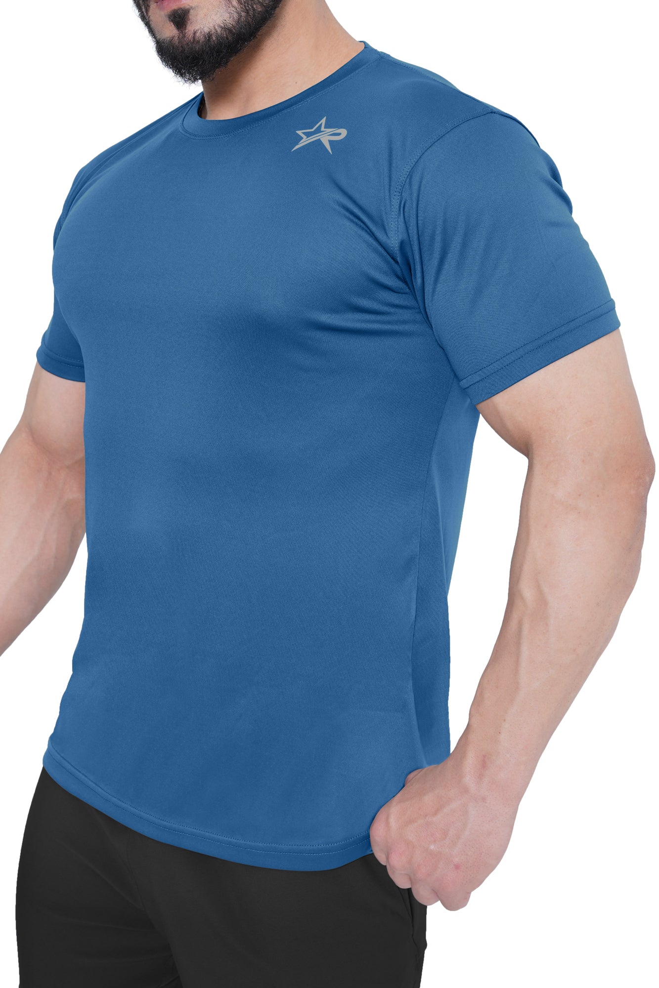 Men Sports T-Shirt - Imperial Blue