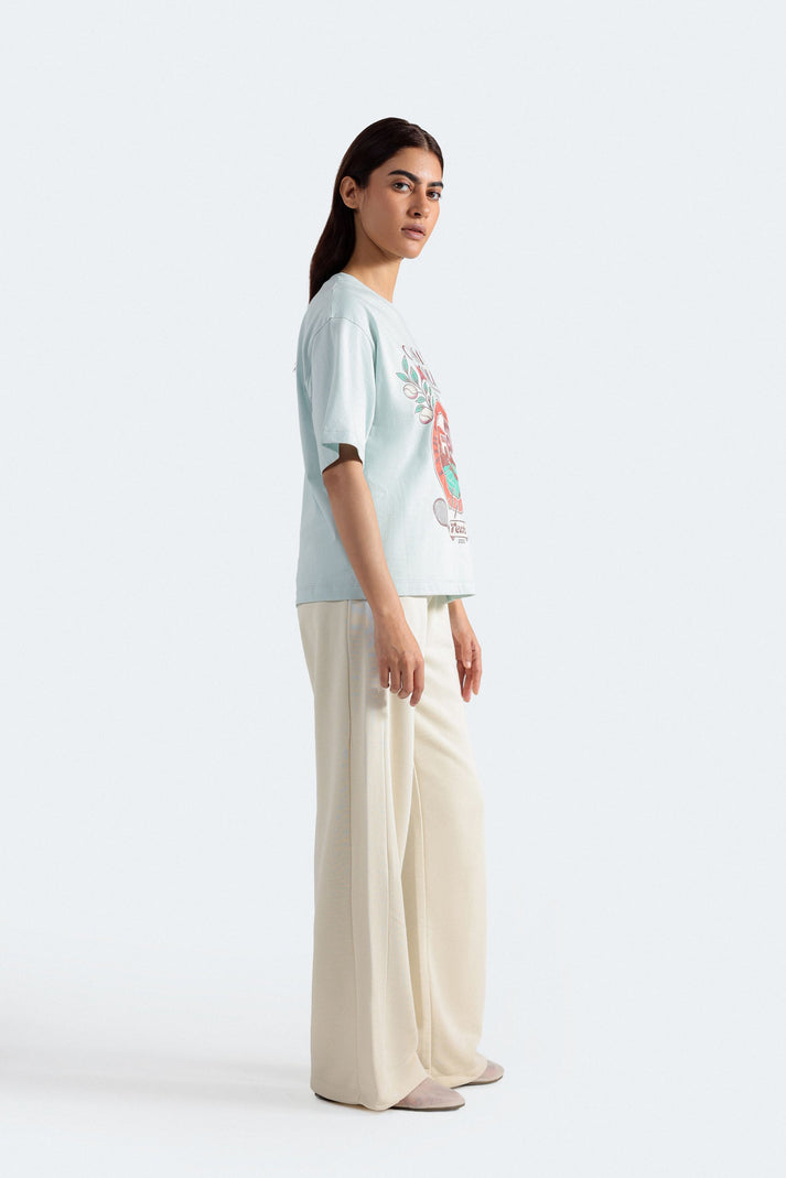 Wide leg trousers