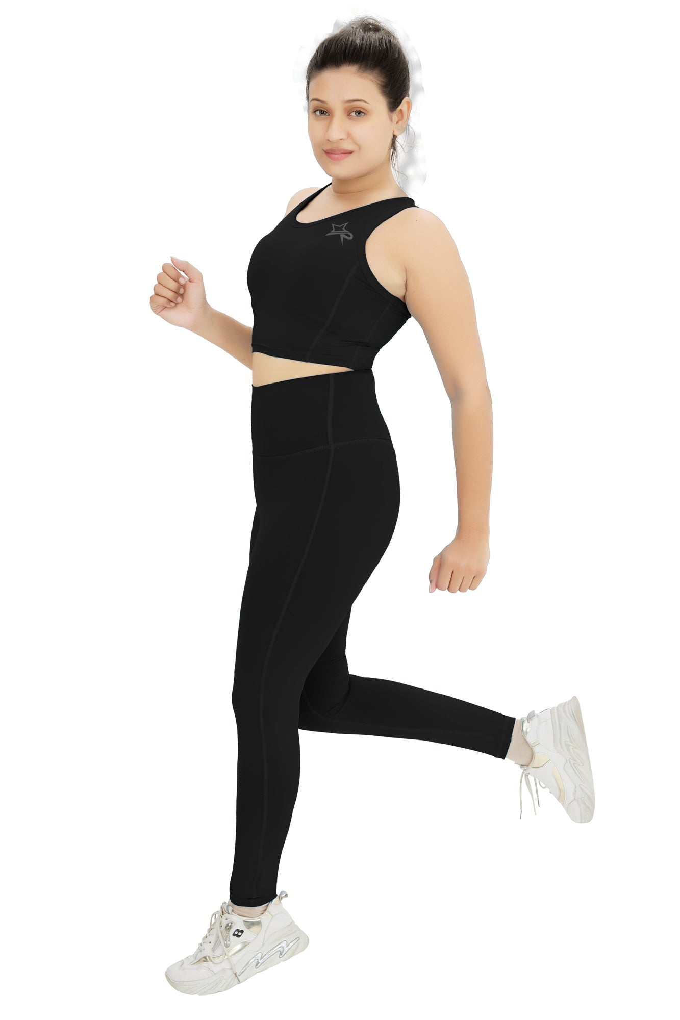 High Stretch Active Leggings - Black