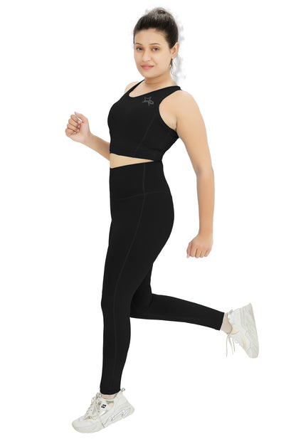 High Stretch Active Leggings - Black
