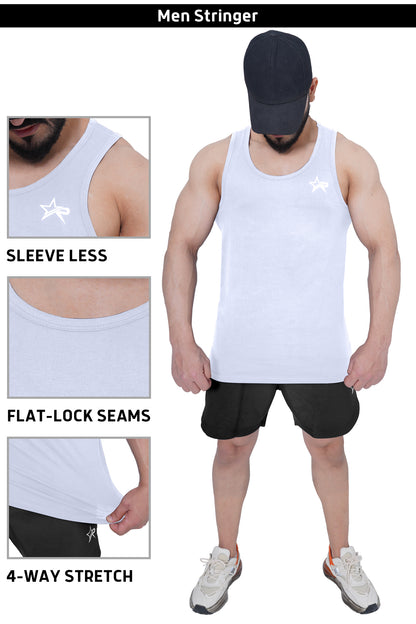 Men’s Stringer - White