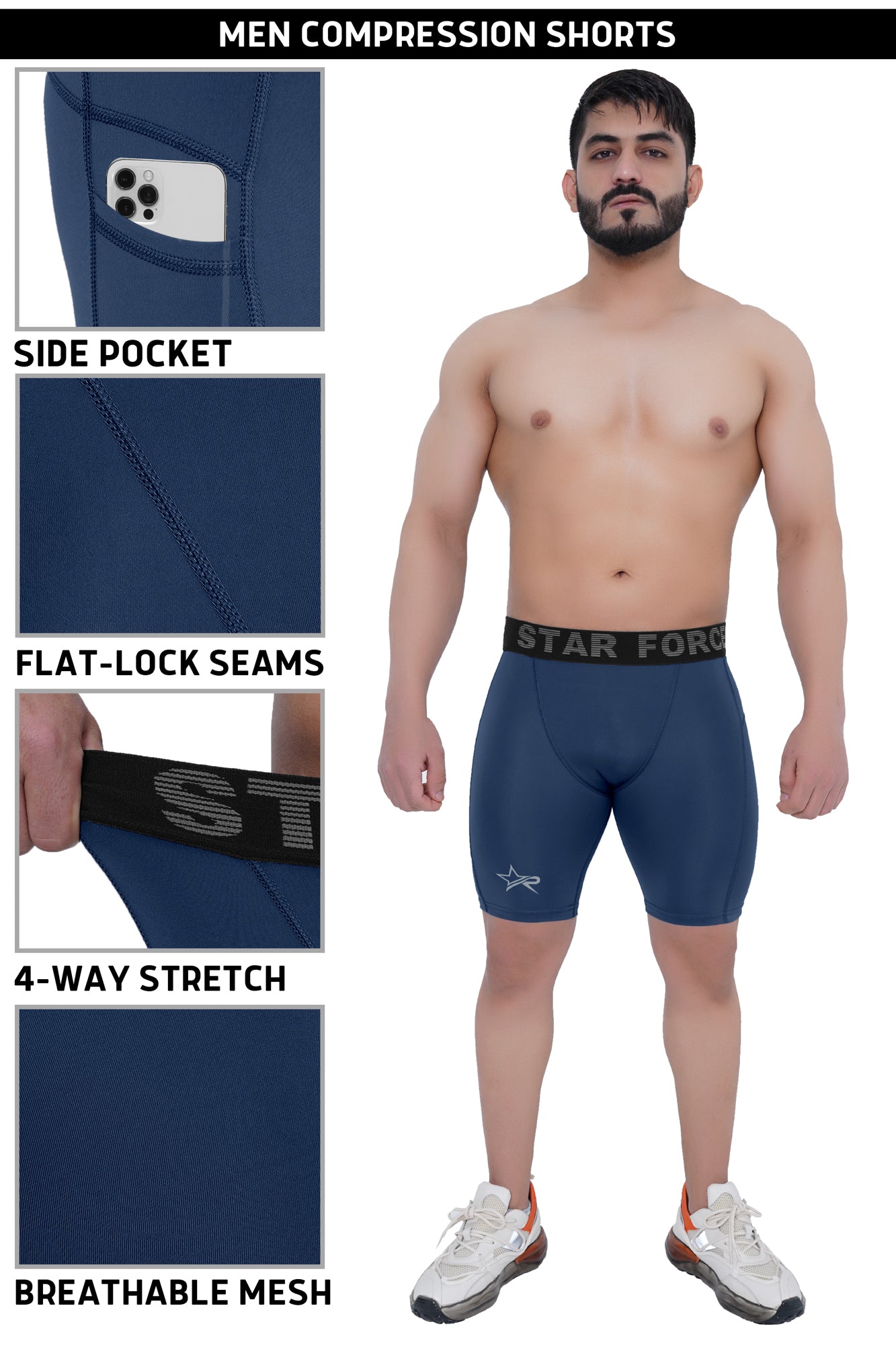 Compression shorts