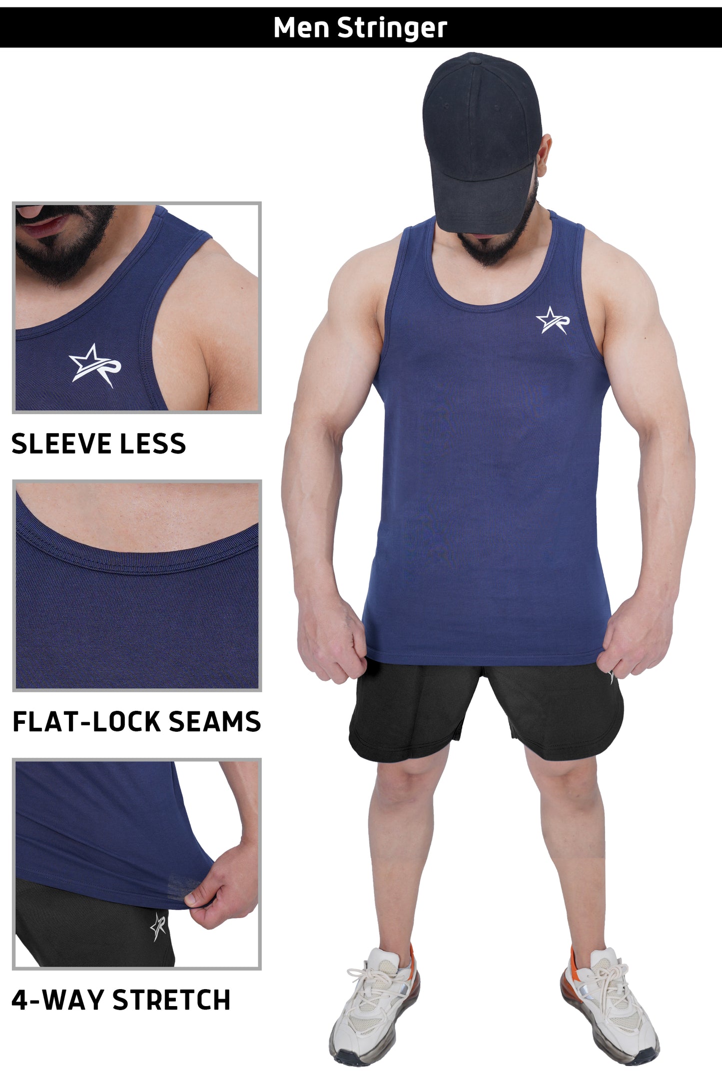 Men’s Stringer - Navy