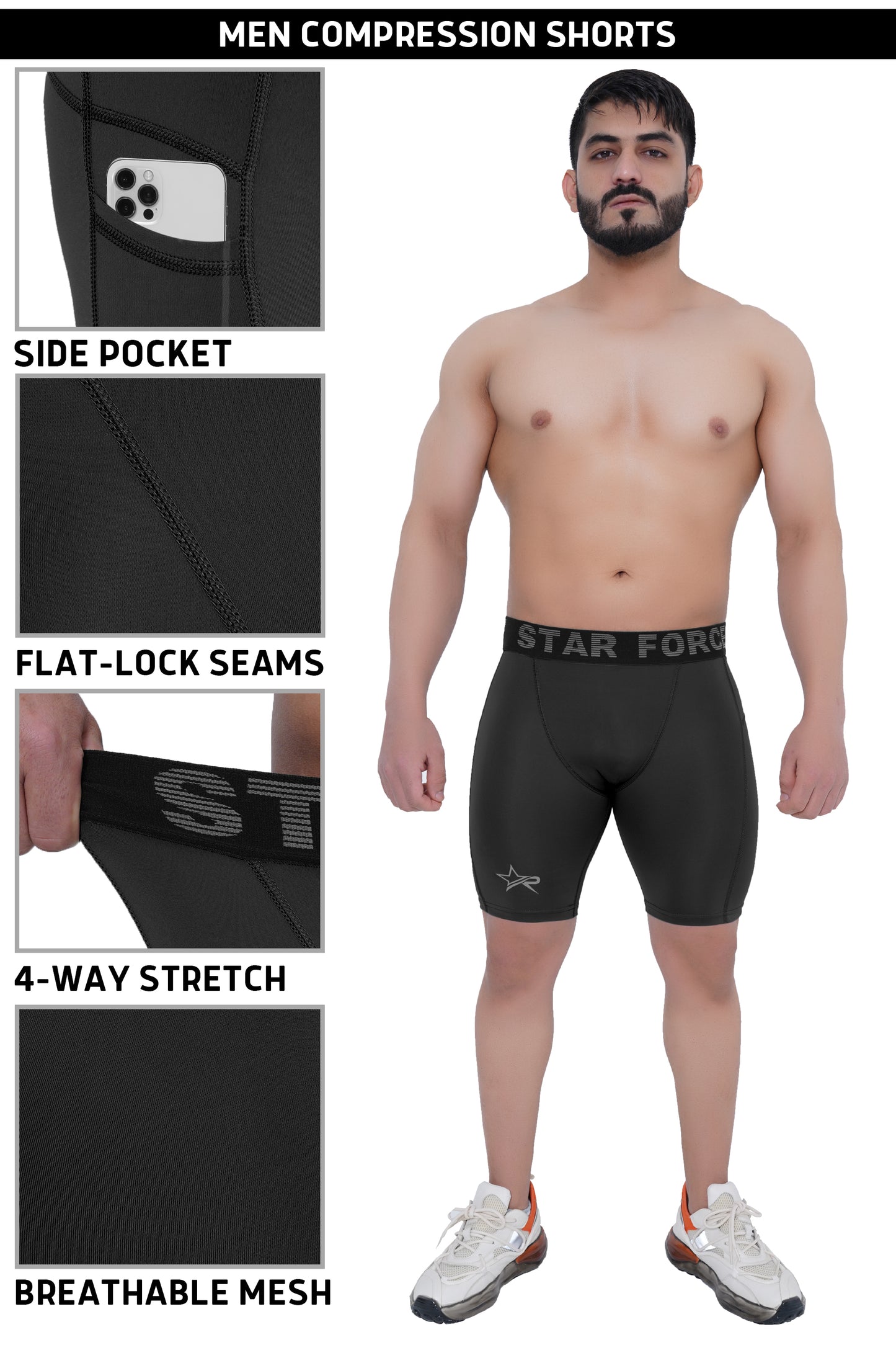 Compression shorts